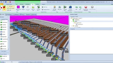 Simio Warehouse Simulation Project