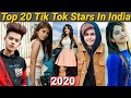 Top 20 Tik Tok Stars In India | No.1 | Arishfa | Lucky Dancer | Riyaz | Jannat Mr Faisu | Gima Ashi