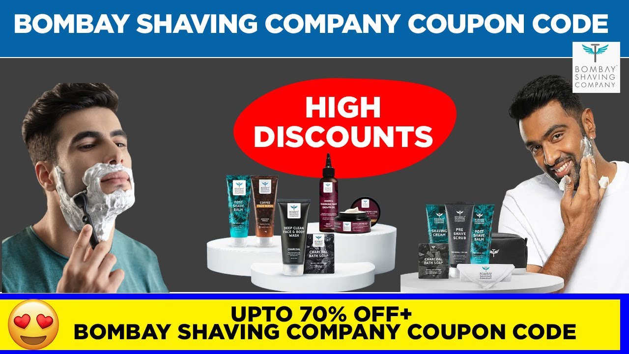 Bombay Shaving Company Coupon Code Today 2022 (100 Working 🤩) 🔥🔥