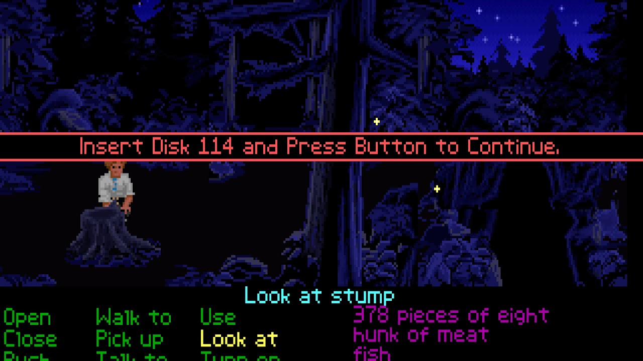 Monkey Island The famous Stump Joke YouTube