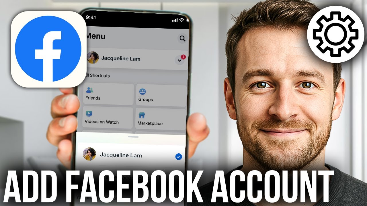 How To Add Another Account On Facebook - YouTube
