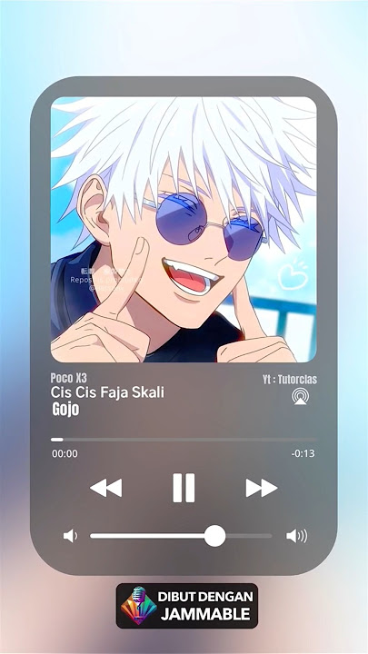 Gojo - Dj Faja Skali #laguviral #gojosatoru #lagucover #shortvideo #tutorclas #aicover #viralvideo