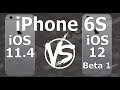 Speed Test : iPhone 6S - iOS 12 Beta 1 vs iOS 11.4 (iOS 12 Beta 1 Build 16A5288q)