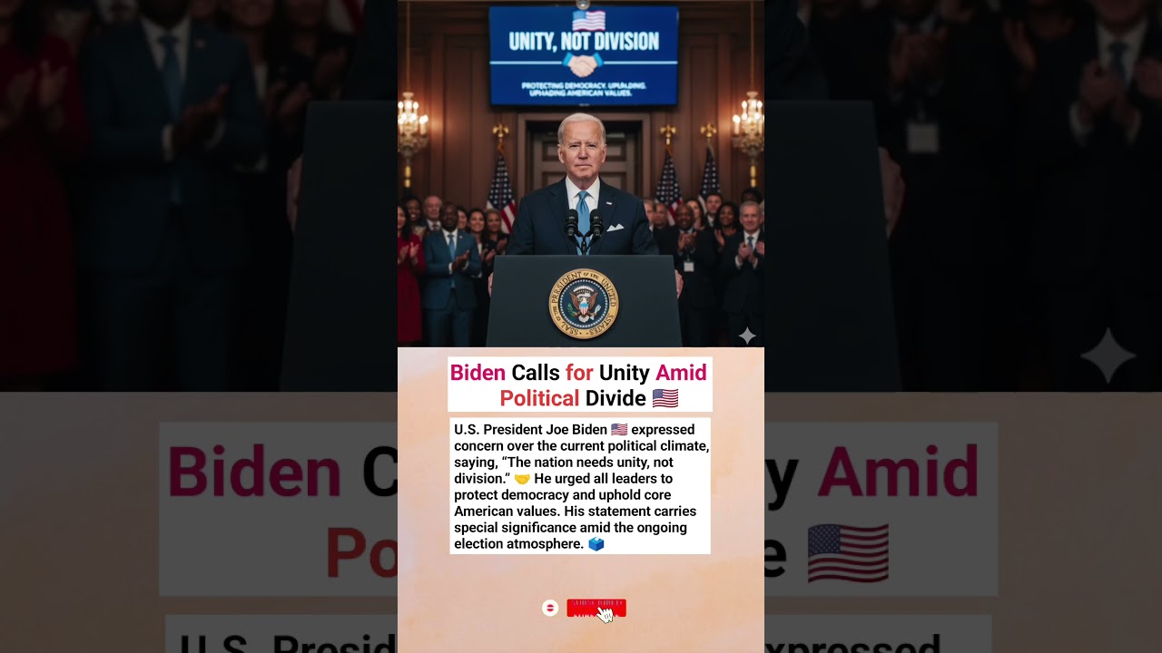 "America Needs Unity! 🗽" 