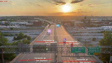 METR4911 Kansas Traffic Day YOLOv3 Traffic counting