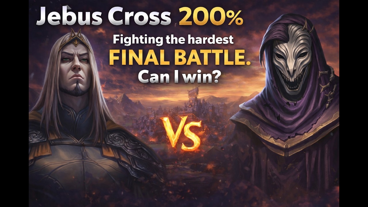 HOMM Olden Era, Jebus Cross 200%! Fighting the hardest final battle. Can i win?