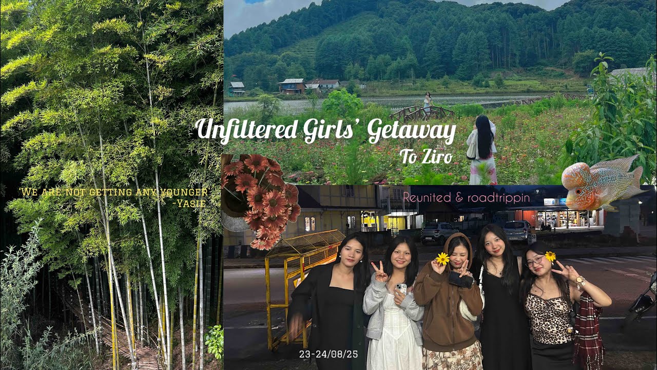 A mini unfiltered Girls trip to Ziro, Arunachal Pradesh 🌳🎍⛰️
