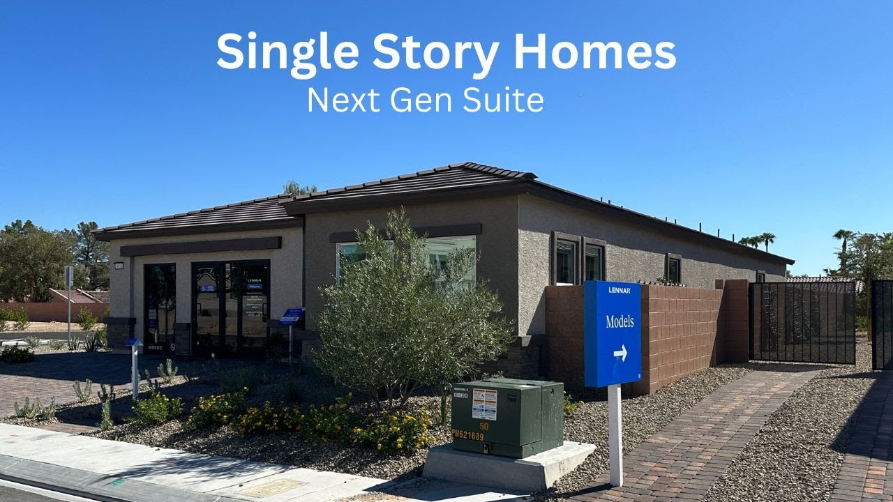 Talamore by Lennar New All Single Story Next Gen Homes For Sale Las