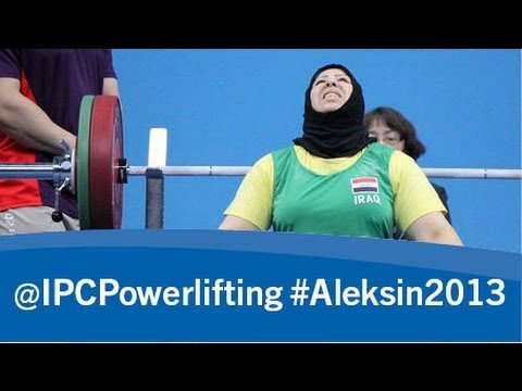 Powerlifting - women's -86kg, +86kg - 2013 IPC Powerlifting European Open Championships Aleksin