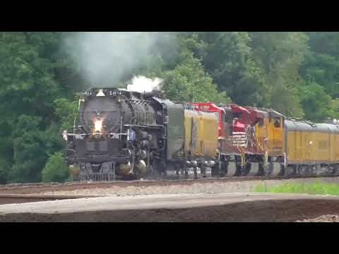 Union Pacific Big Boy 4014 and Other Trains on the Norfolk Southern Pittsburgh Line 7/8/26