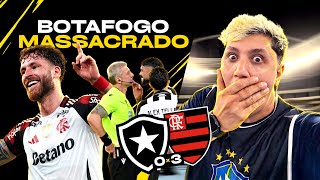 FLAMENGO AMASSA O BOTAFOGO E GANHA DE 3X0 COM EXPULSÃO E MUITA CONFUSÃO NO CAMPO! Fla 3 x 0 Bota