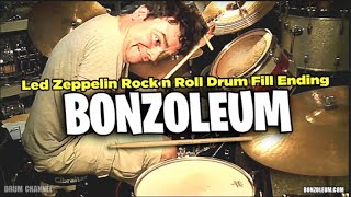 Led Zeppelin's ROCK & ROLL **DRUM FILL ENDING** Drum Lesson