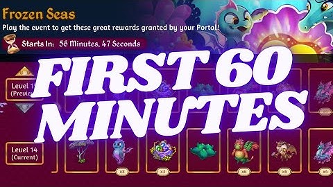 Merge Dragons Frozen Seas Event First 60 Minutes June 2022