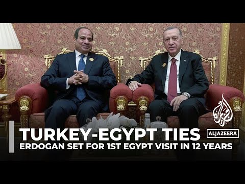 Turkey’s Erdogan set for first Egypt visit in 12 years