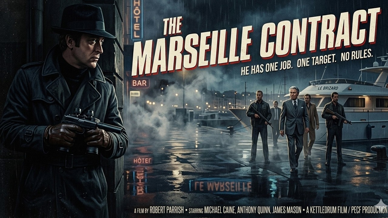 The Marseille Contract - A Contract Written in Blood | The Best Classic Films Series #1080p