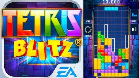 TETRIS BLITZ  - Gameplay & Review (iPhone, iPad, Android)