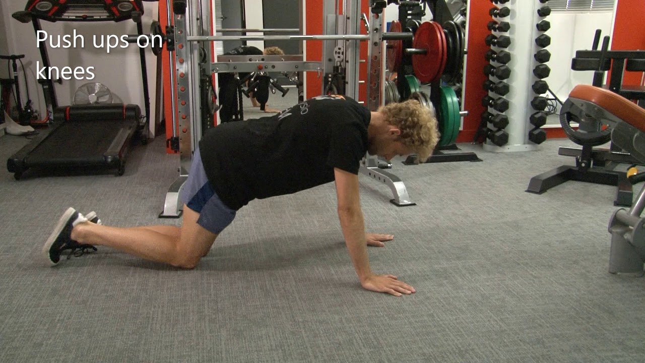 Push Up Progression - YouTube