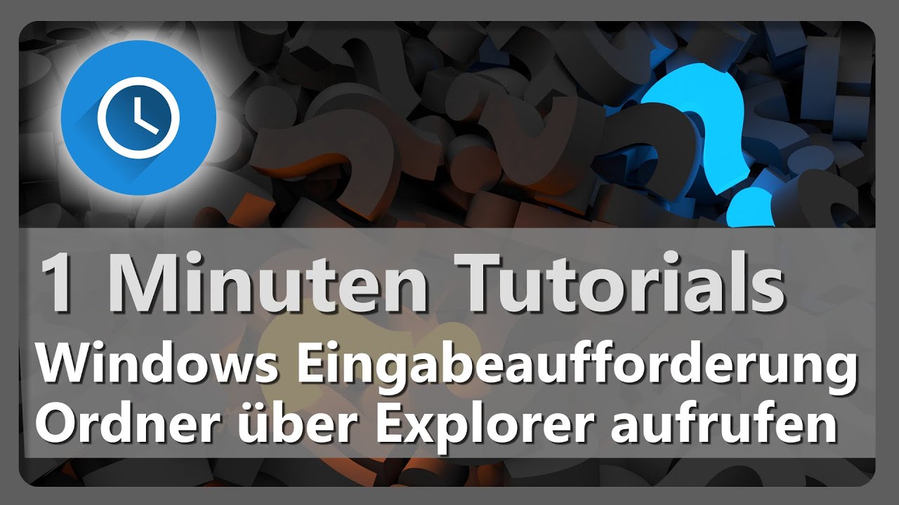 New Windows Eingabeaufforderung Ordner über Explorer aufrufen