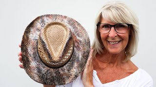 DIY Cowboy Hat Makeover using Metallic Foil Transfers