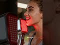 What Red Light Therapy Face Mask Looks Like #skincare #redtherapy #skincareroutine