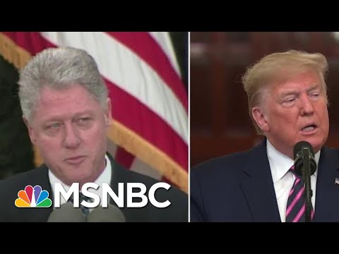 Clinton Apologized For Impeachment, President Donald Trump Lashed Out | Velshi & Ruhle | MSNBC