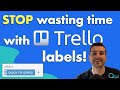 Trello labels created the fast way! (60 second tip) - Trello tutorials 2021