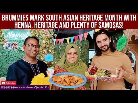 Brummies mark South Asian Heritage Month with henna, heritage and plenty of samosas!