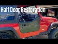 Jeep Tj Wrangler -Half Door Color Change