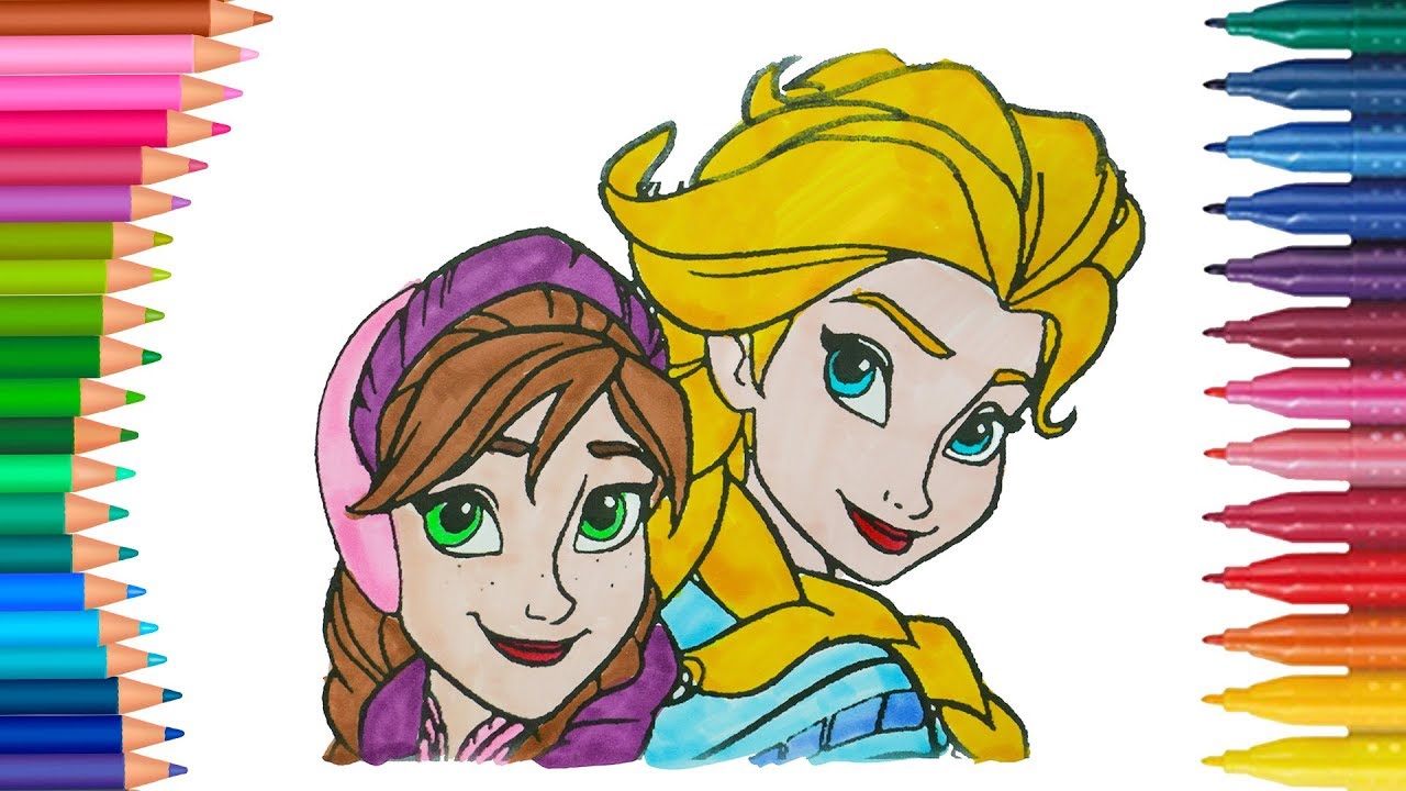 Elsa Anna Resmi Boyama elsa ve anna resmi boyama ~ Gazetesujin