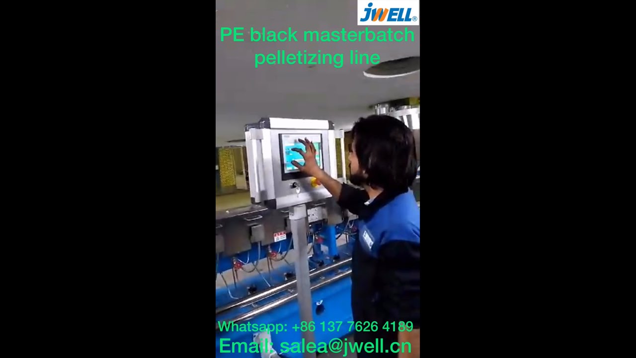 PE black masterbatch pelletizing machine 1----0086 137 7626 4189