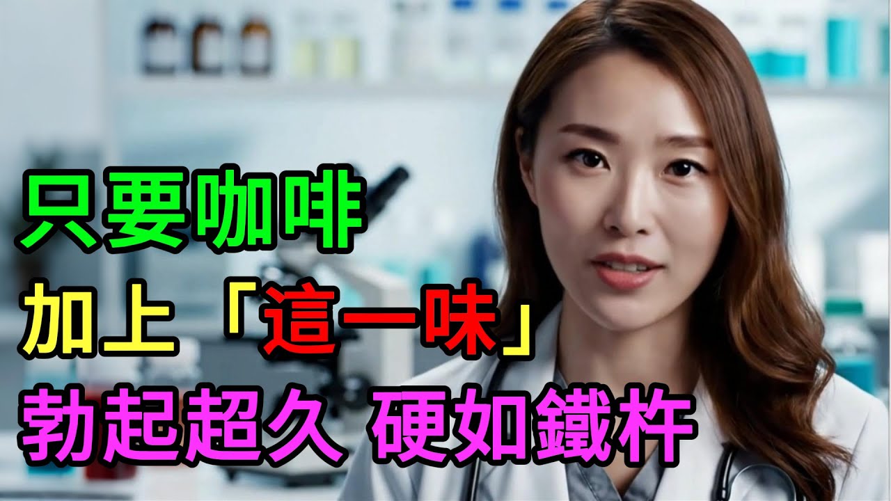 泌尿科醫師：咖啡偷偷加「這味」，下面硬度秒回20歲！老婆羞喊：太猛了受不了～ 