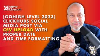 [High Level 2023] Social Media CSV Upload with Date and Time Format Guide