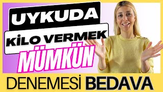 UYKUDA KİLO VERME İPUÇLARI - UYURKEN DAHA FAZLA YAĞ YAK! - DİYETİSYEN TUĞBA YAPRAK