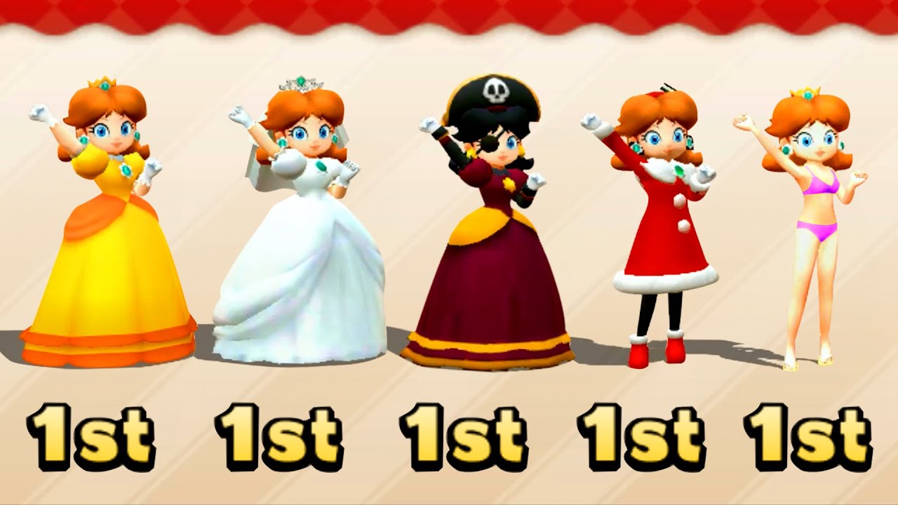 マリオパーティ100ミニゲームコレクション】 プリンセスデイジーの