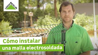 Cómo instalar una malla electrosoldada LEROY MERLIN