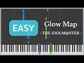 Glow Map - THE IDOLM@STER MILLION LIVE! /765 MILLION ALLSTARS [Piano Sheet Music / Easy]