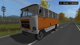 Farming Simulator 17 Russian Bus Mod