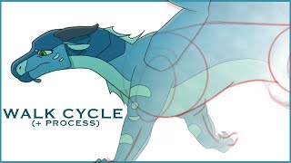 Tsunami Walk Cycle Process