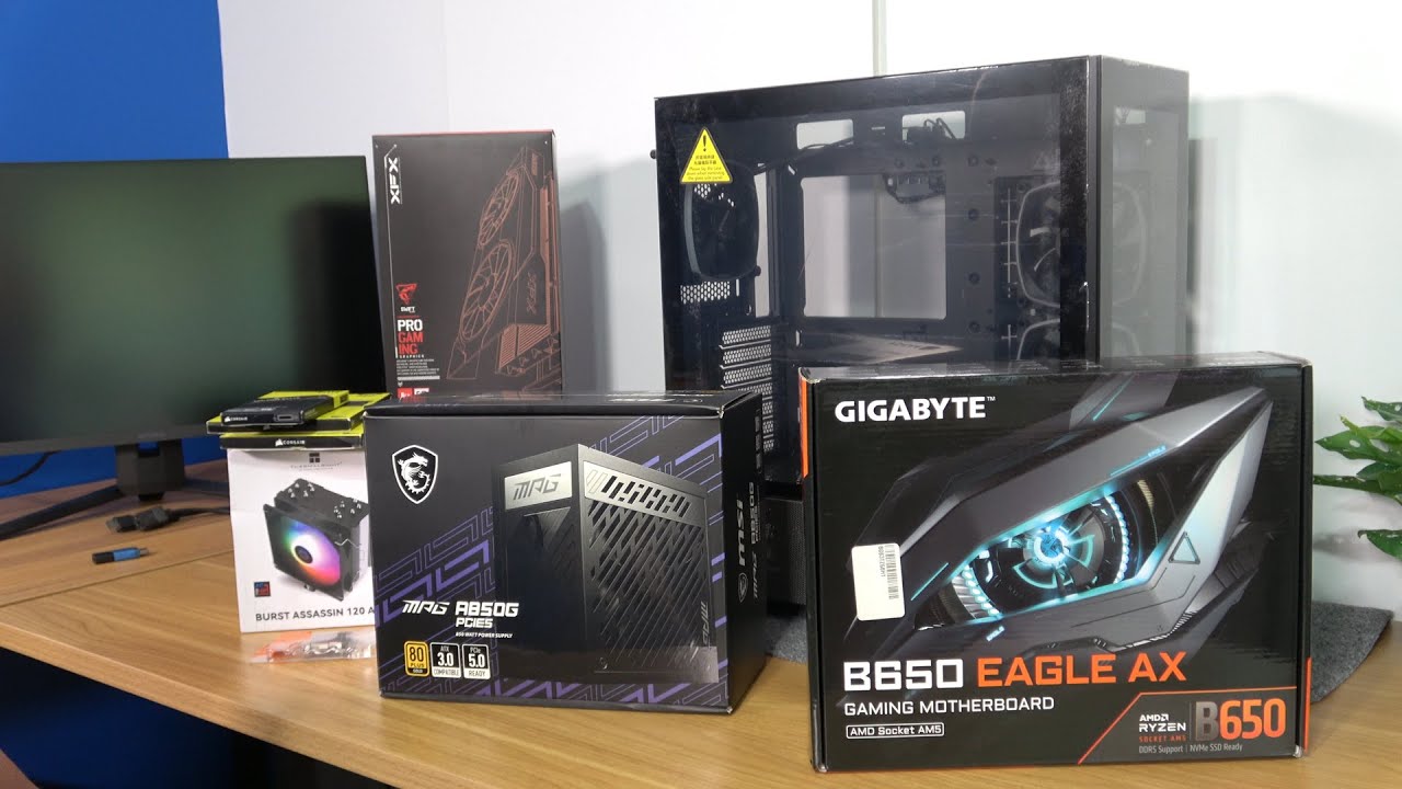 Gaming PC Build Pre-Ramageddon Ryzen 7 7700 Montech Sky 2 - YouTube