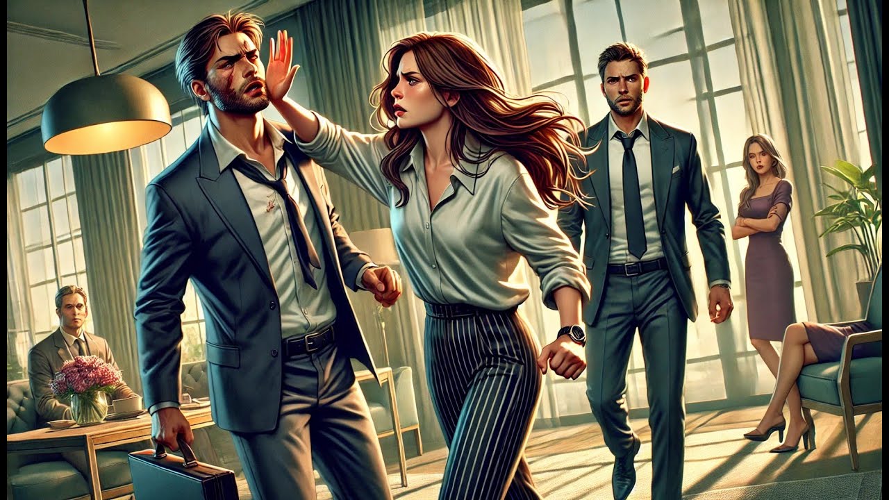 Para proteger al asistente masculino, mi esposa me abofeteó, pero me di la vuelta y me fui....