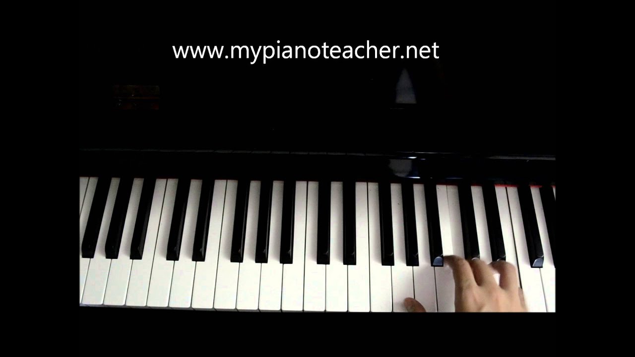 C Major Broken Chord (Grade 1)