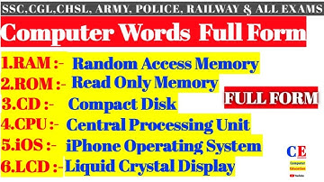 Computer GK | Full Form | Computer questions| #computereducation