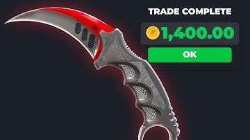 I DEPOSITED MY KARAMBIT AUTOTRONIC ON CSGOROLL AND GOT THIS??