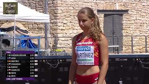 Thumbnail of Laura Martinez   Long Jump   2022 Jeruslem