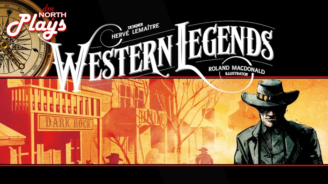 Western Legends Board Game Gameplay | Man In Black