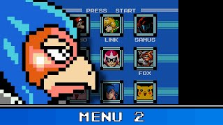 Menu 2 8 Bit Remix - Super Smash Bros. Melee Resimi