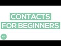 How To Put In and Take Out Contacts For Beginners | Contact Lens Insertion and Removal Training