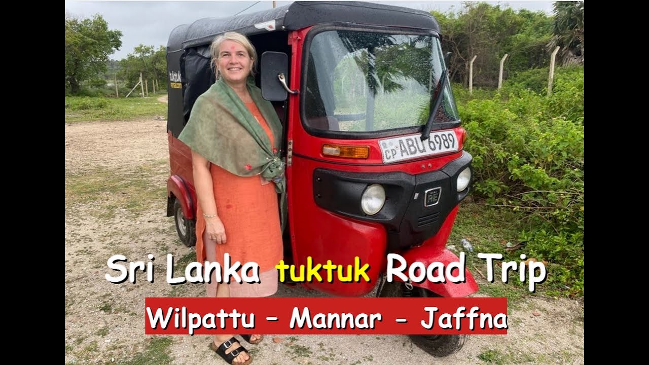 SRI LANKA TukTuk Road Trip 🇱🇰 WilPattu Safari, Mannar & Jaffna