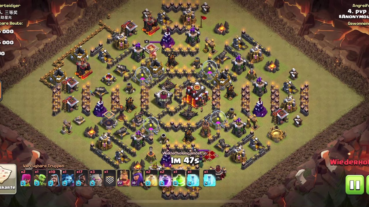 Clash Of Clans Rathaus Level 9 Angriff Erste Folge Clash of Clans - Rathaus 9 Angriff || #1 - YouTube
