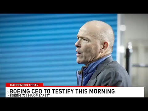 Boeing CEO to testify before Congress amid 737 MAX 9 grounding, FAA ...